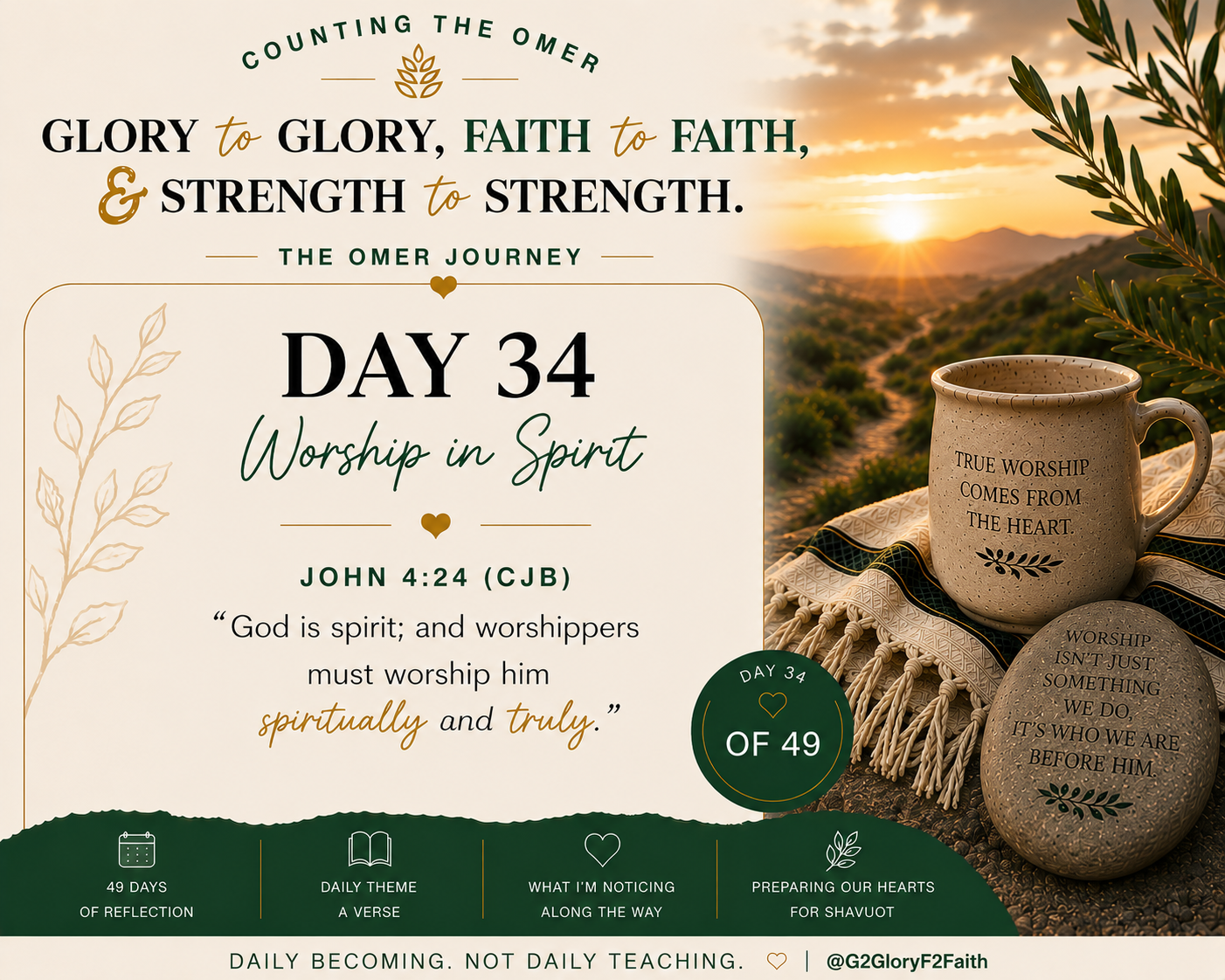 Day 34 of Counting the Omer