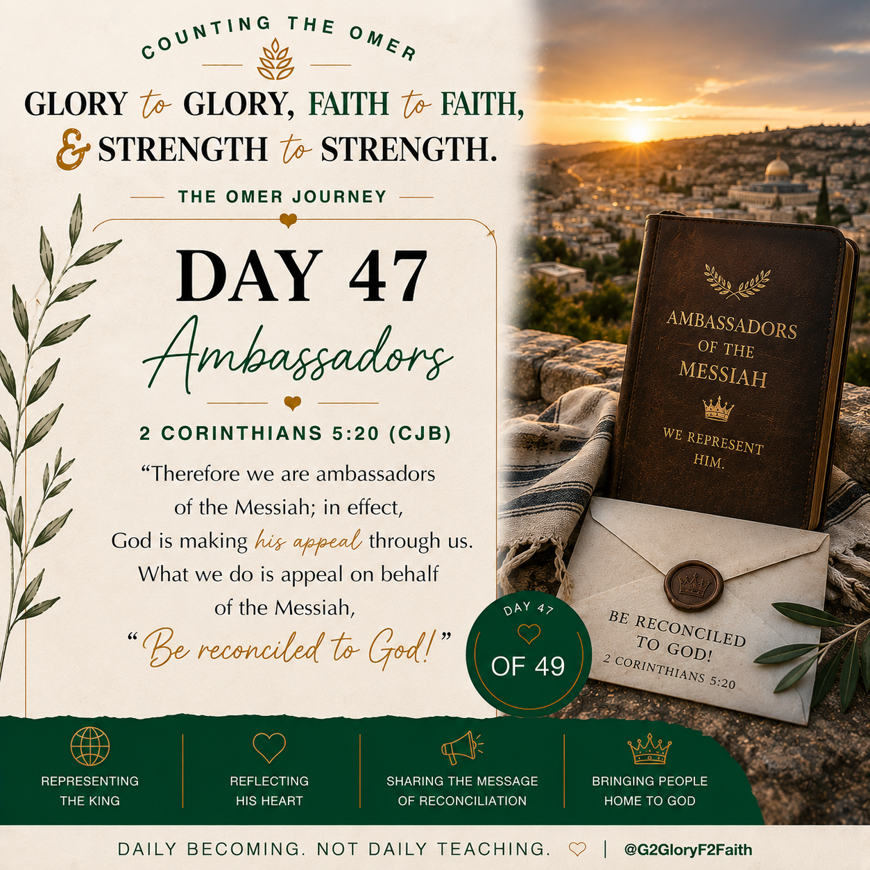 Day 47 of Counting the Omer