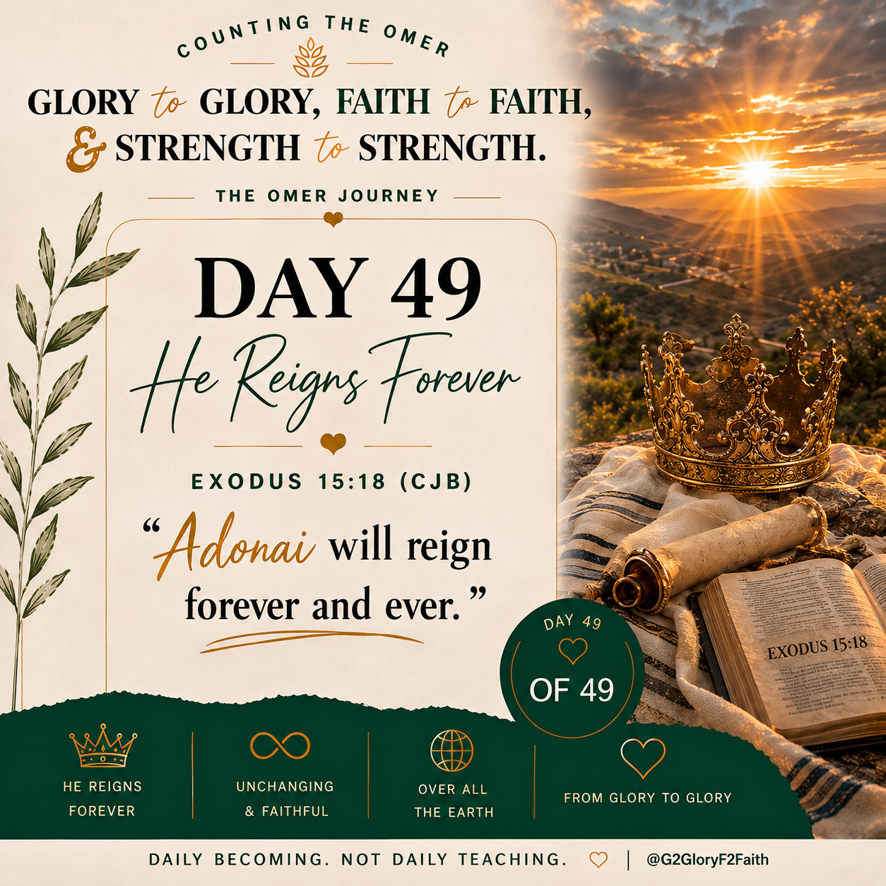 Day 49 of Counting the Omer